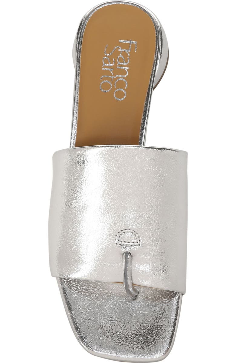 Franco Sarto Loran Sandal, Alternate, color, Silver