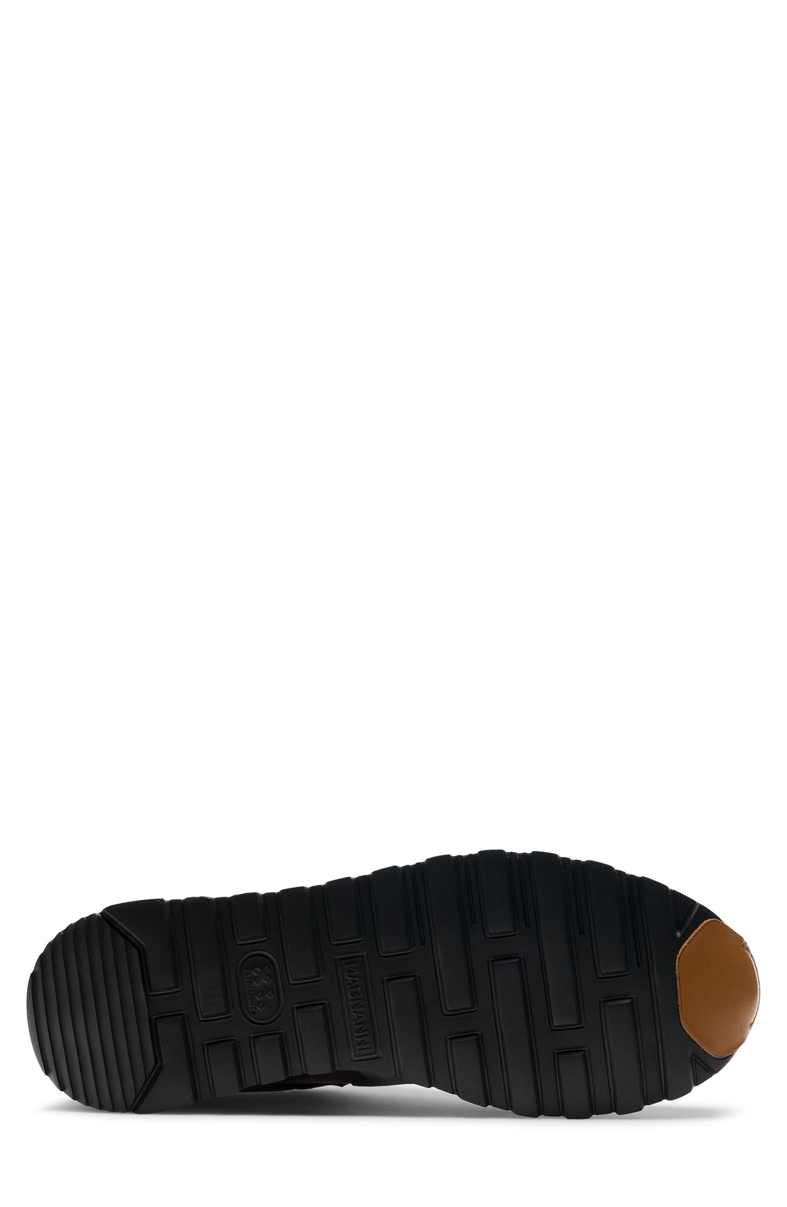 Magnanni Arco Sneaker, Alternate, color, Midbrown