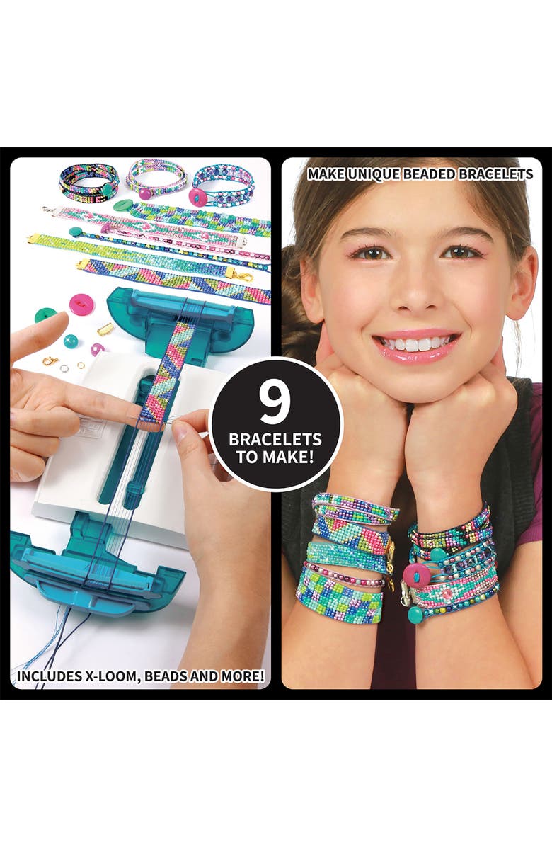 Style Me Up Kids Diy Bracelet Weaving, Alternate, color, Multicolored