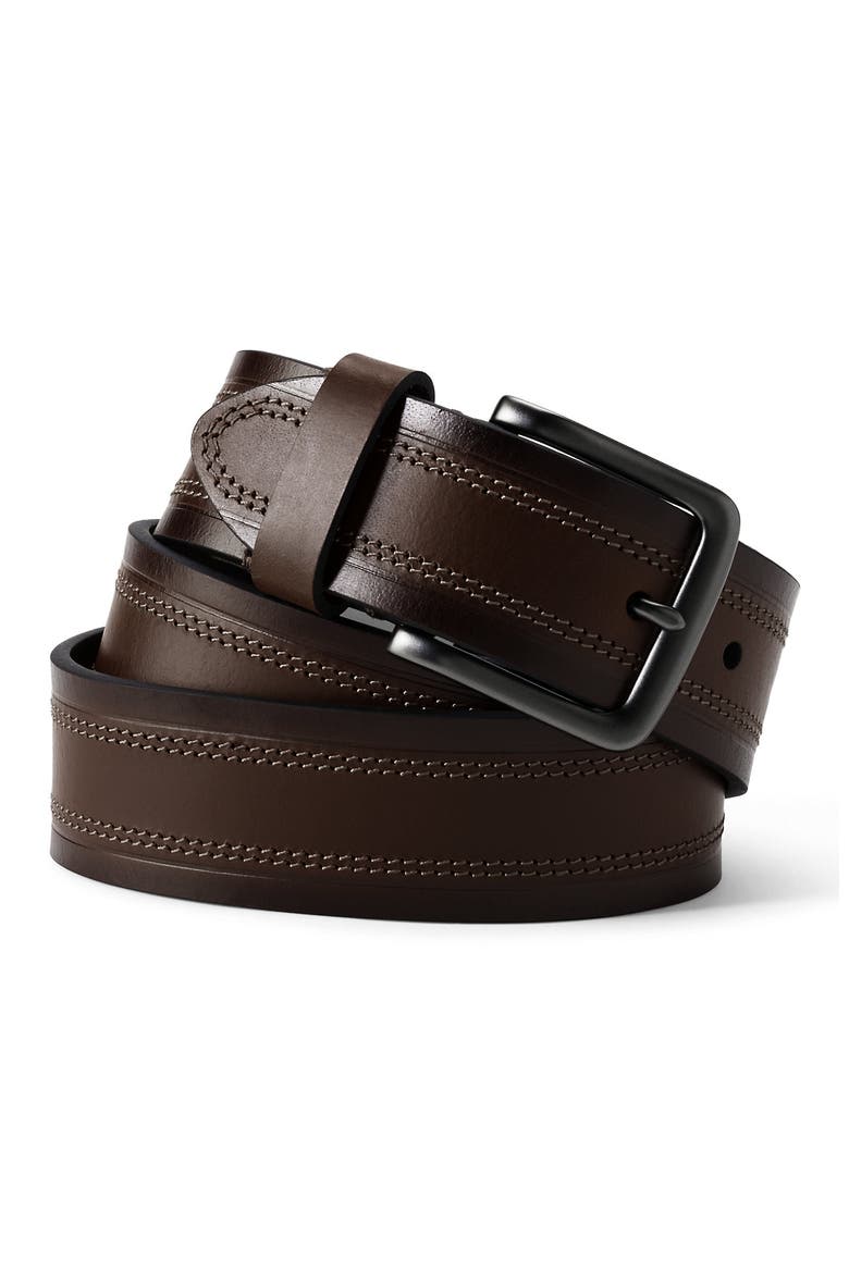 Classic Leather Chino Belt, Main, color, Brown