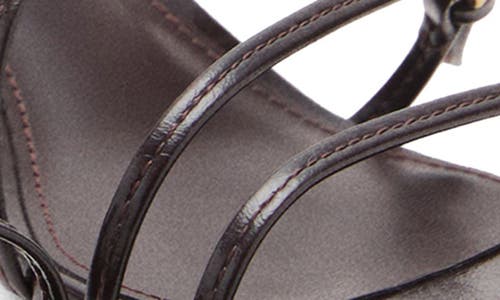 Mango Strappy Slingback Sandal In Brown