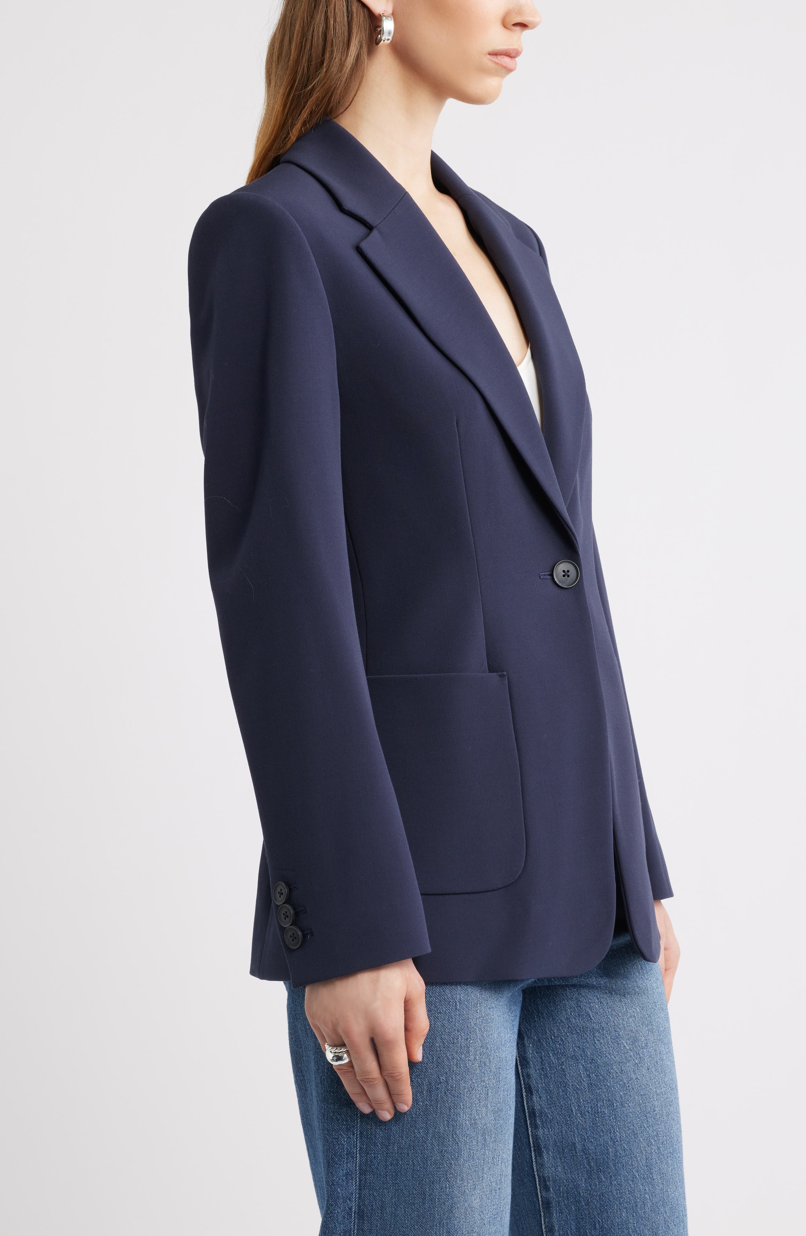 Женские пиджаки Nordstrom Fitted Blazer — фото 5