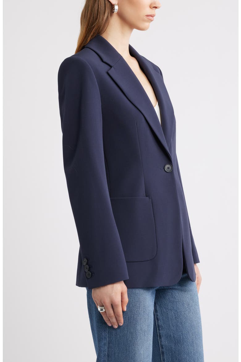 Fitted Blazer, Alternate, color, NAVY NIGHT
