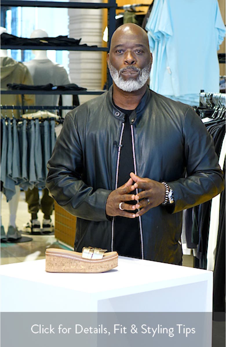 Serenna Platform Wedge Slide Sandal, sales video thumbnail