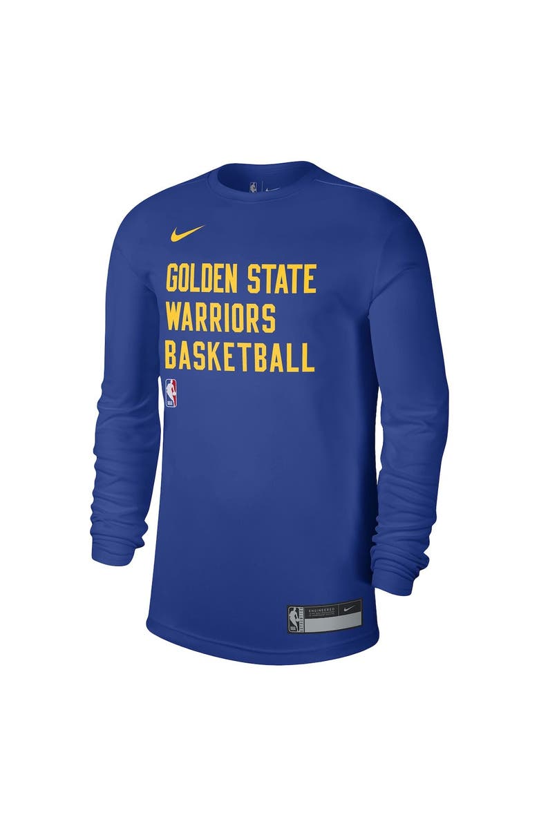 Nike Unisex Nike Royal Golden State Warriors 2023/24 Legend On-Court Practice Long Sleeve T-Shirt, Alternate, color, Royal