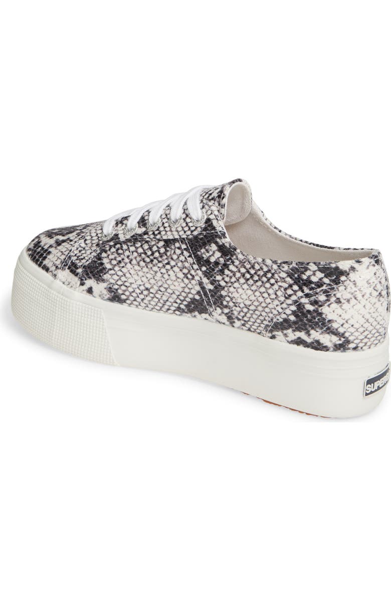 Superga 2750 Fancotw Snake Print Sneaker, Alternate, color,