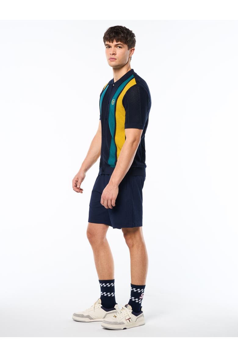 Montell Knit Polo, Alternate, color, MARITIME BLUE