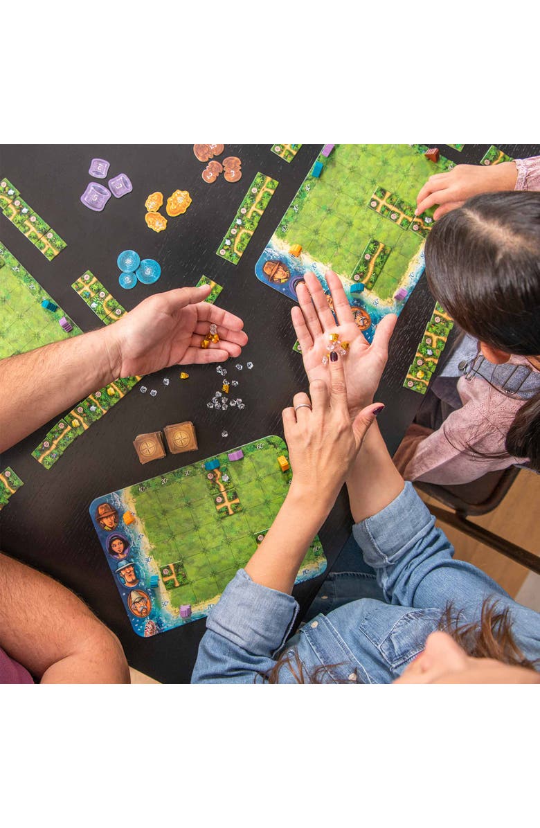 HABA Karuba - Jungle Adventure Tile Placement Family Puzzle Game - Exciting Family Games & Kids Board Games ages 8-12, Alternate, color, Multi