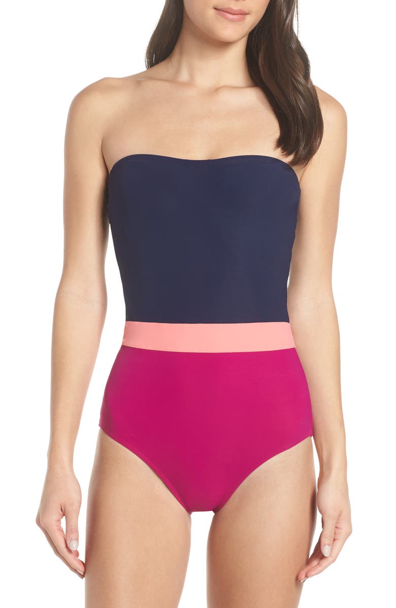 Flagpole Rita One-Piece Swimsuit, Main, color, 