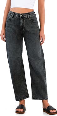 HINT OF BLU Valerie High Waist Ankle Barrel Jeans