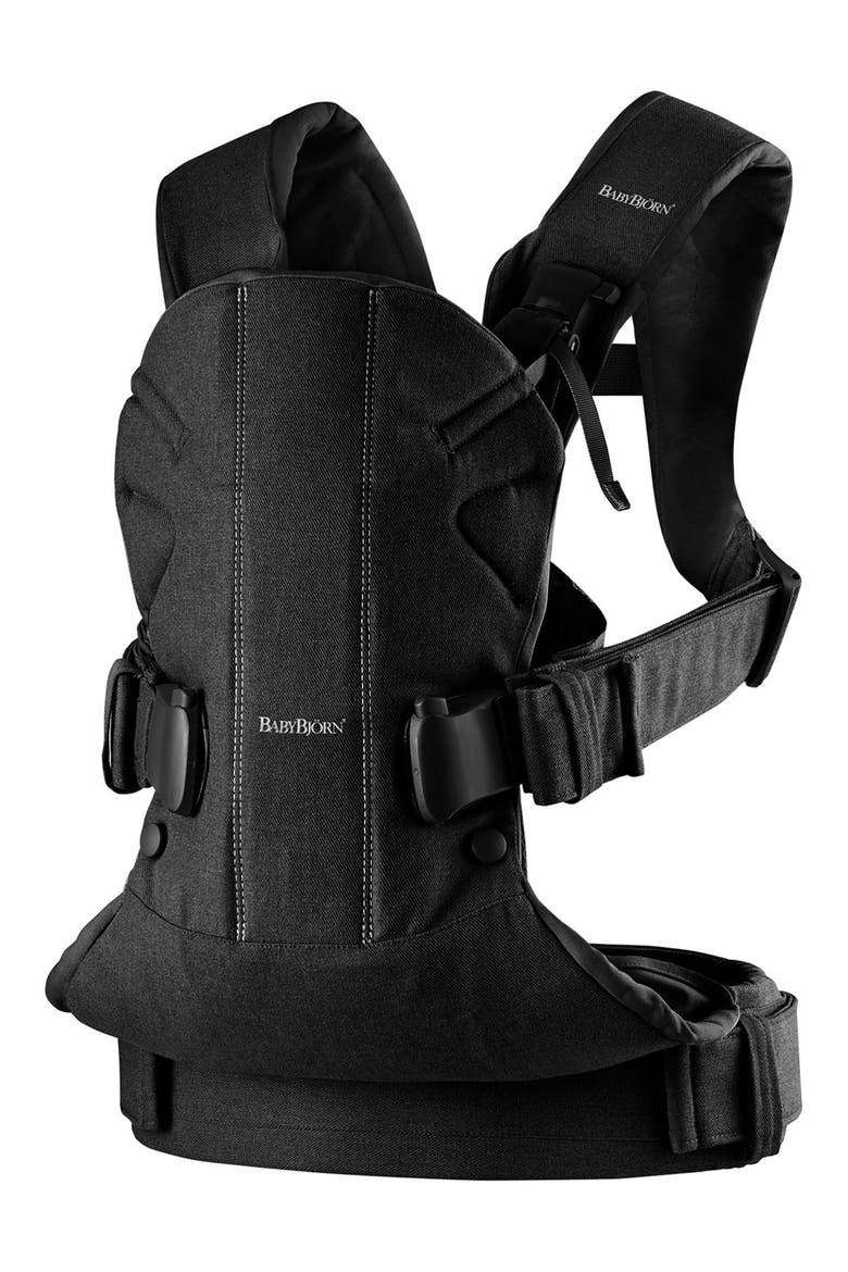 Carrier One Baby Carrier, Alternate, color, BLACK