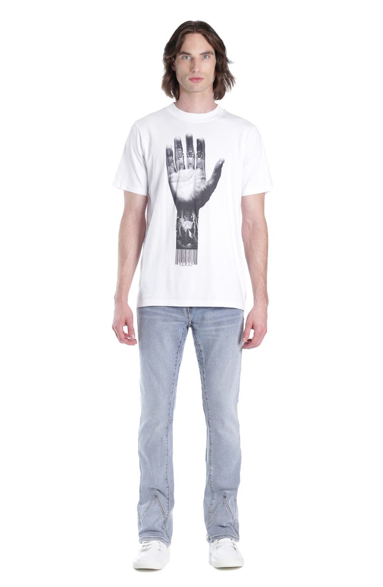 HVMAN Triangle Hand Cotton Graphic Tee, Alternate, color,