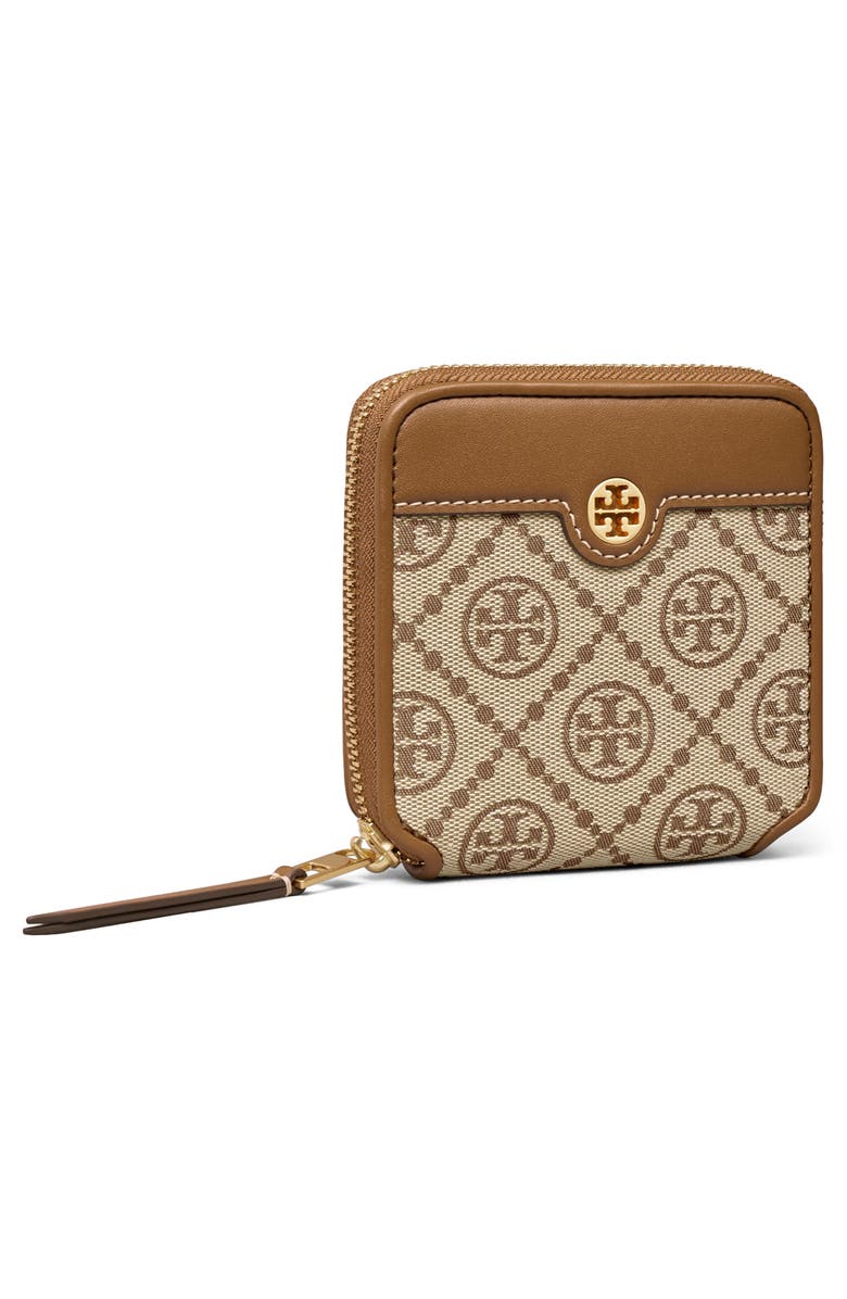 Tory Burch T Monogram Jacquard Bifold Wallet, Alternate, color, 