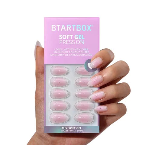 Press-on Nails Set Short Almond