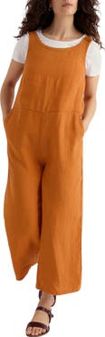 Seasalt Cornwall Salt Air Wide Leg Linen Jumpsuit