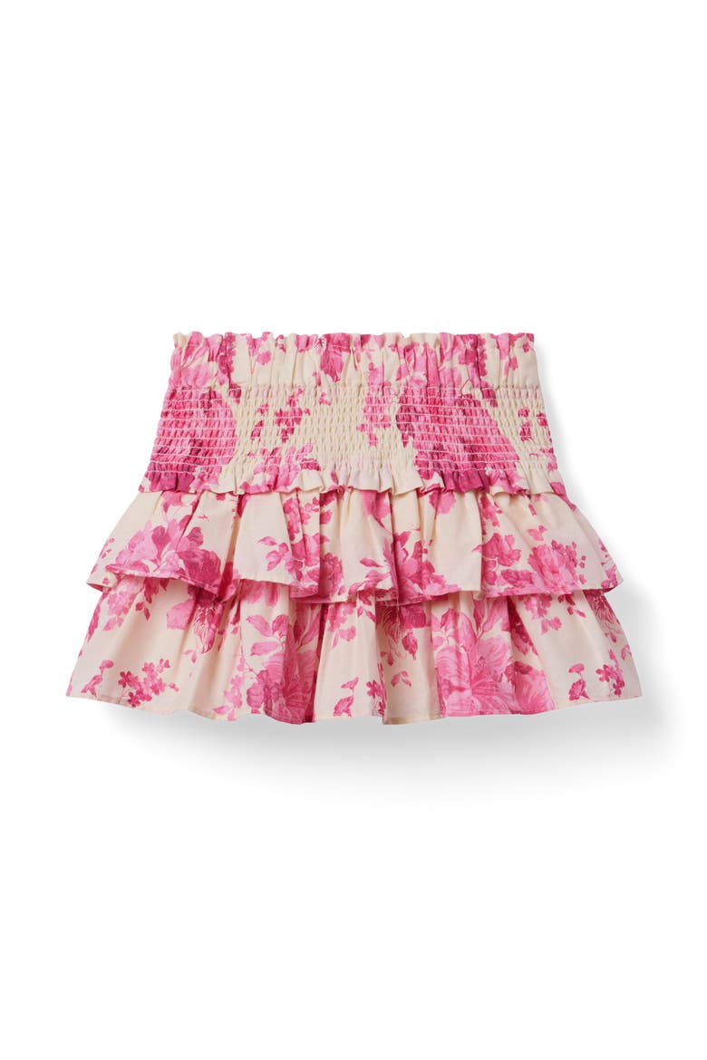The Hailey Smocked Skirt, Main, color, Pink