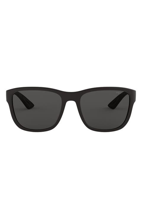 55mm Rectangular Sunglasses