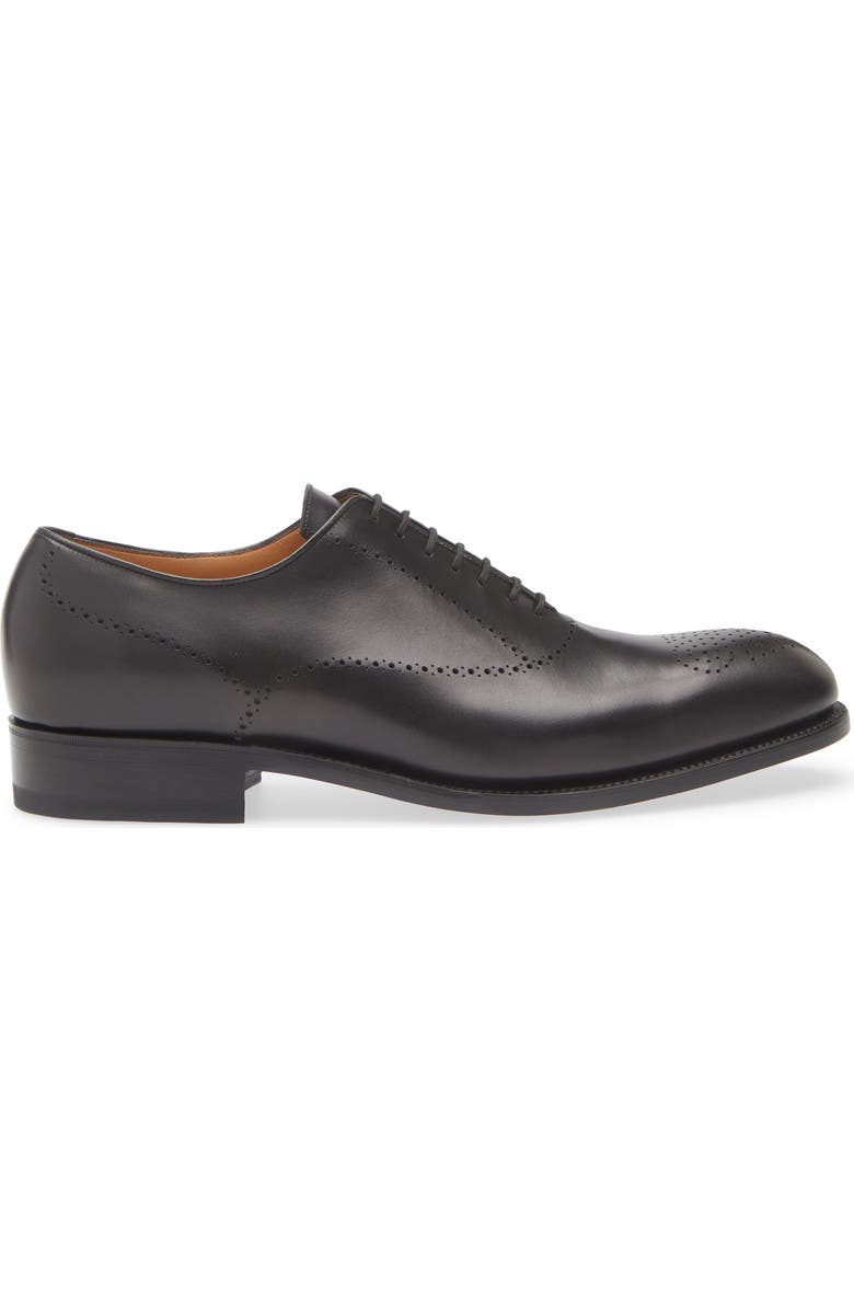 JM WESTON Savile Perforated Wholecut Oxford, Alternate, color, Black