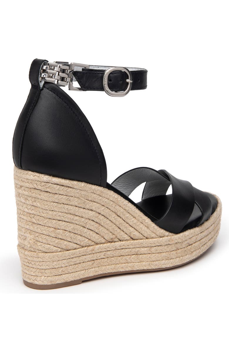 NeroGiardini Ankle Strap Espadrille Wedge Sandal, Alternate, color,