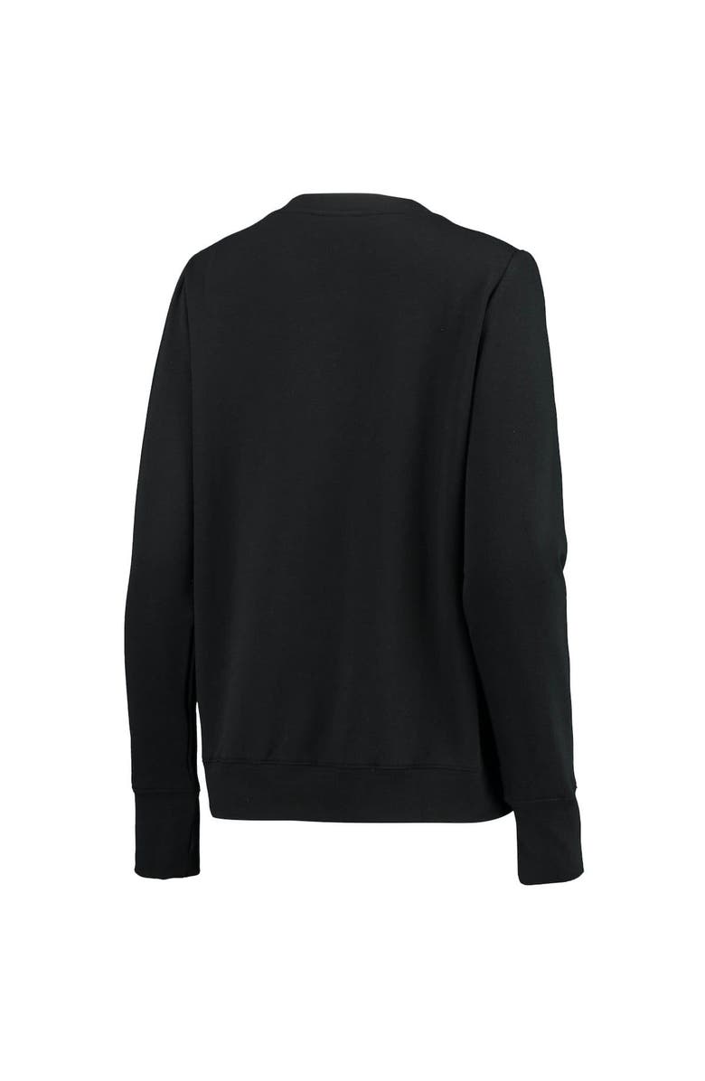 CUCE Women's Cuce Black Chicago Bears Winners Square Neck Pullover Sweatshirt, Alternate, color,