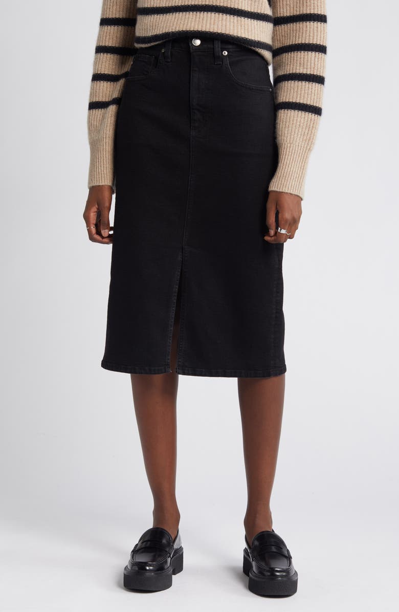 AG Tefi Denim Pencil Skirt, Alternate, color,