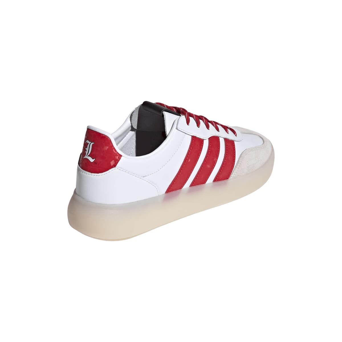 adidas Unisex adidas White Louisville Cardinals Barreda Decode Shoes, Alternate, color, White