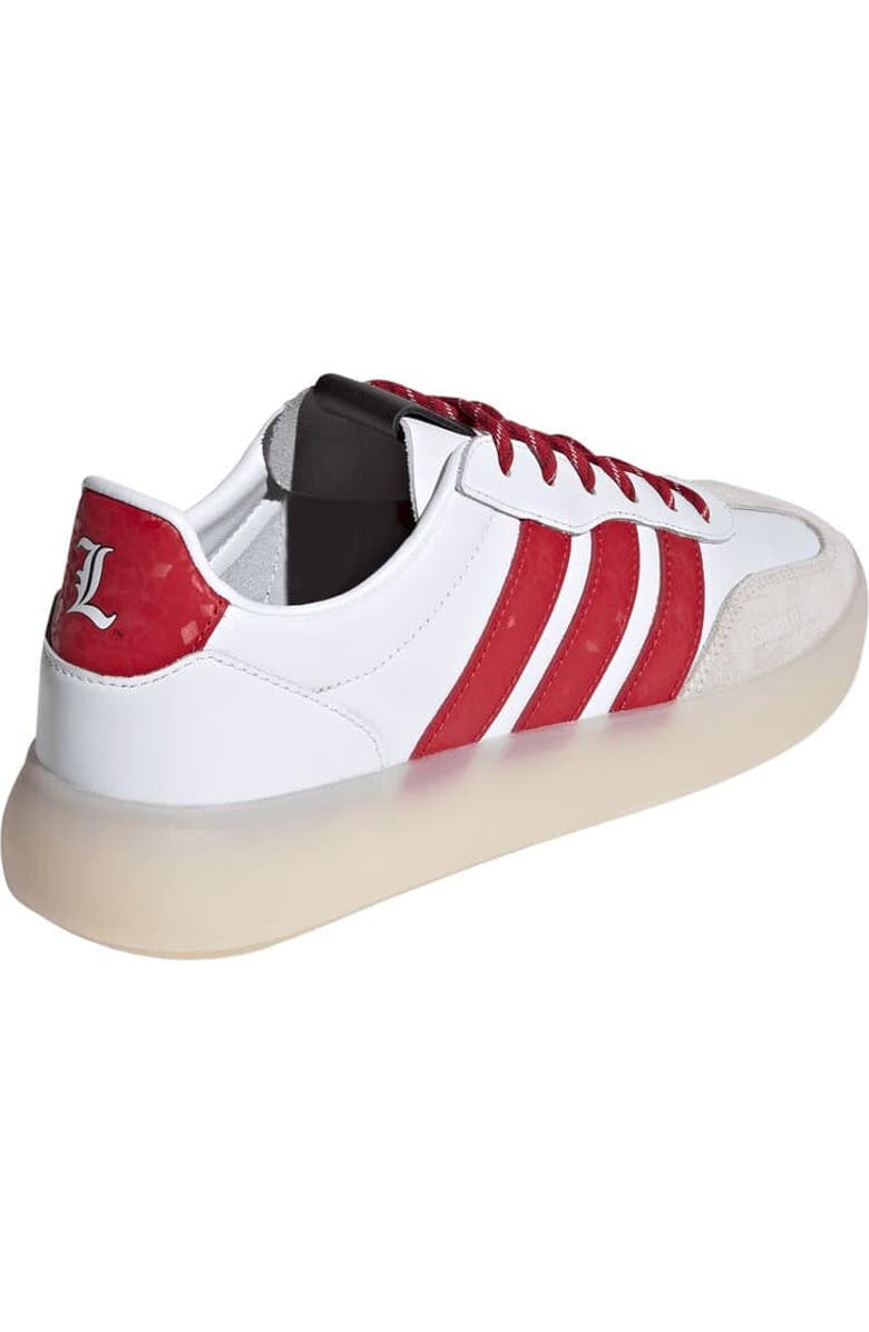 adidas Unisex adidas White Louisville Cardinals Barreda Decode Shoes, Alternate, color, White