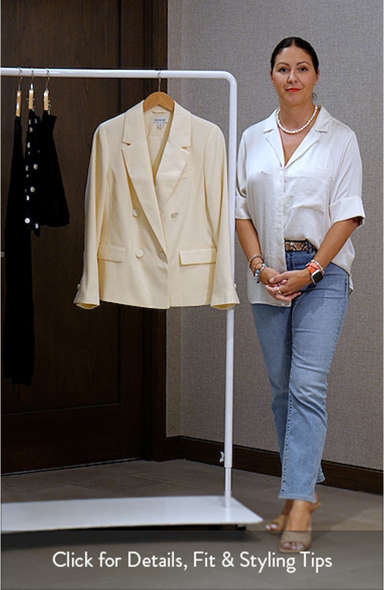 Crosshatch Double Breasted Blazer, sales video thumbnail