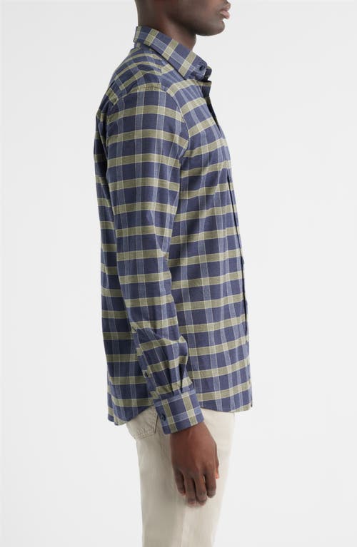 Johnnie-o Daylynn Plaid Cotton Blend Button-up Shirt In Multi