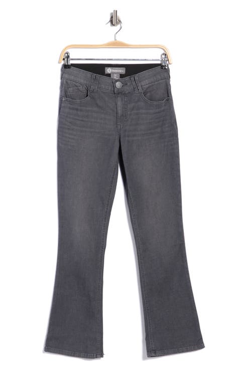 'Ab'solution Bling Pocket Mid Rise Bootcut Jeans