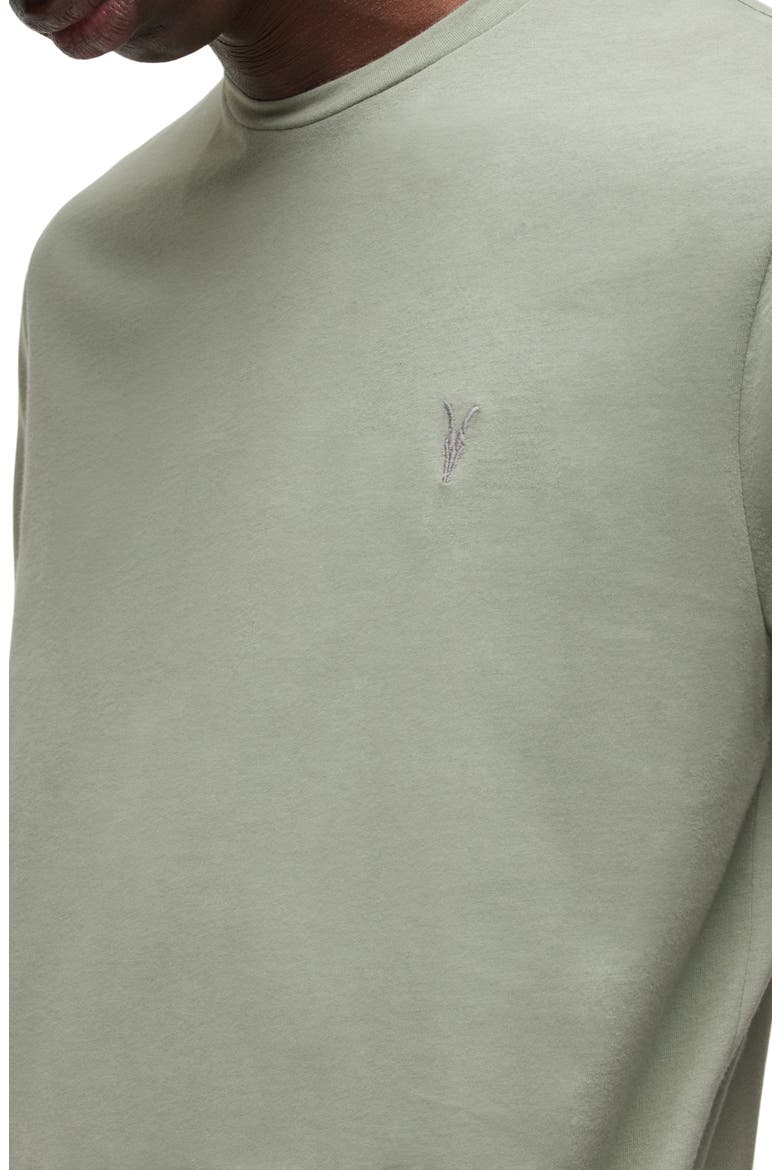 Brace Tonic Slim Fit Cotton T-Shirt, Alternate, color, DARK SAGE GREEN