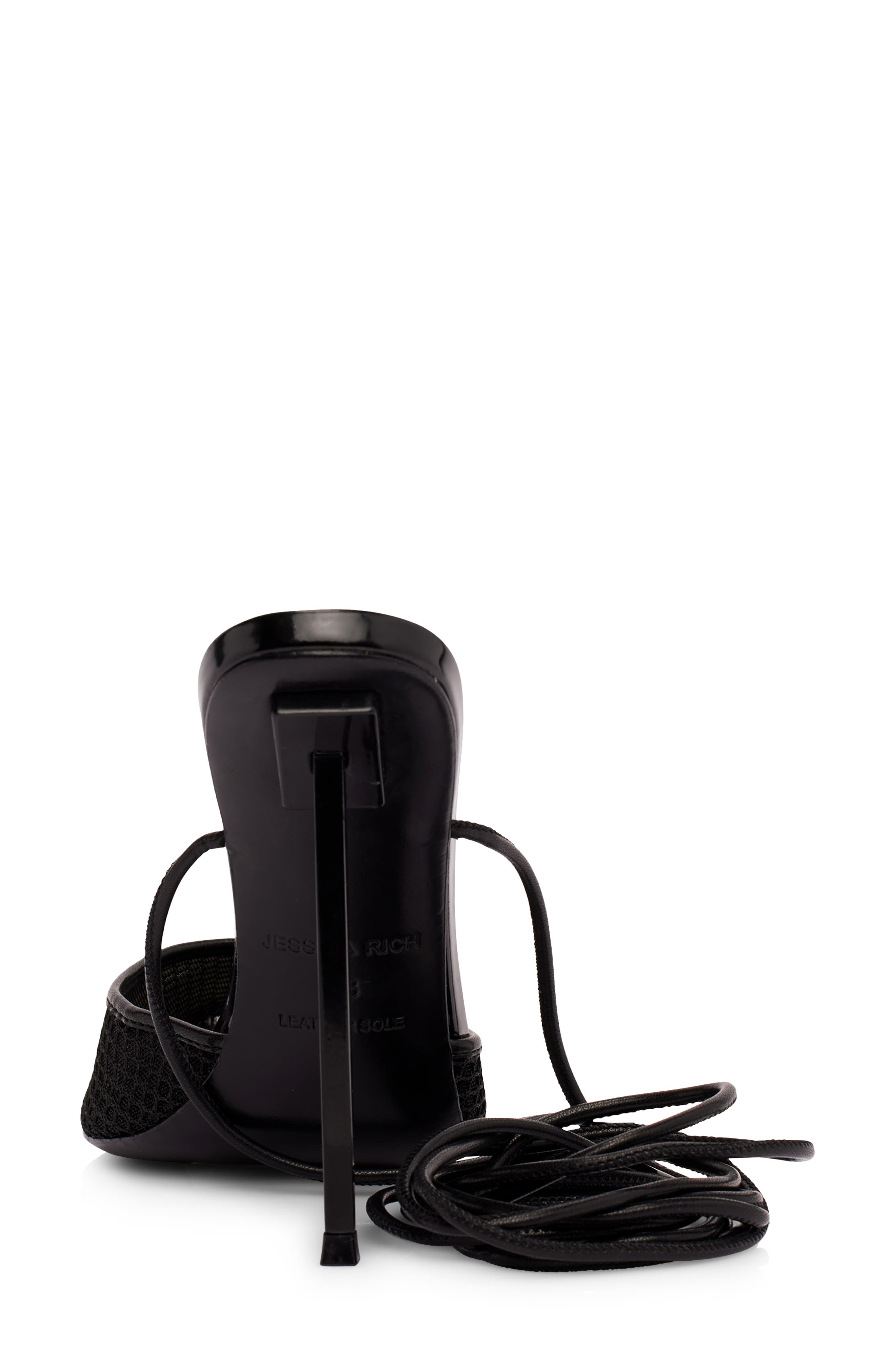 Exotic Sandal, Alternate, color, NOIR