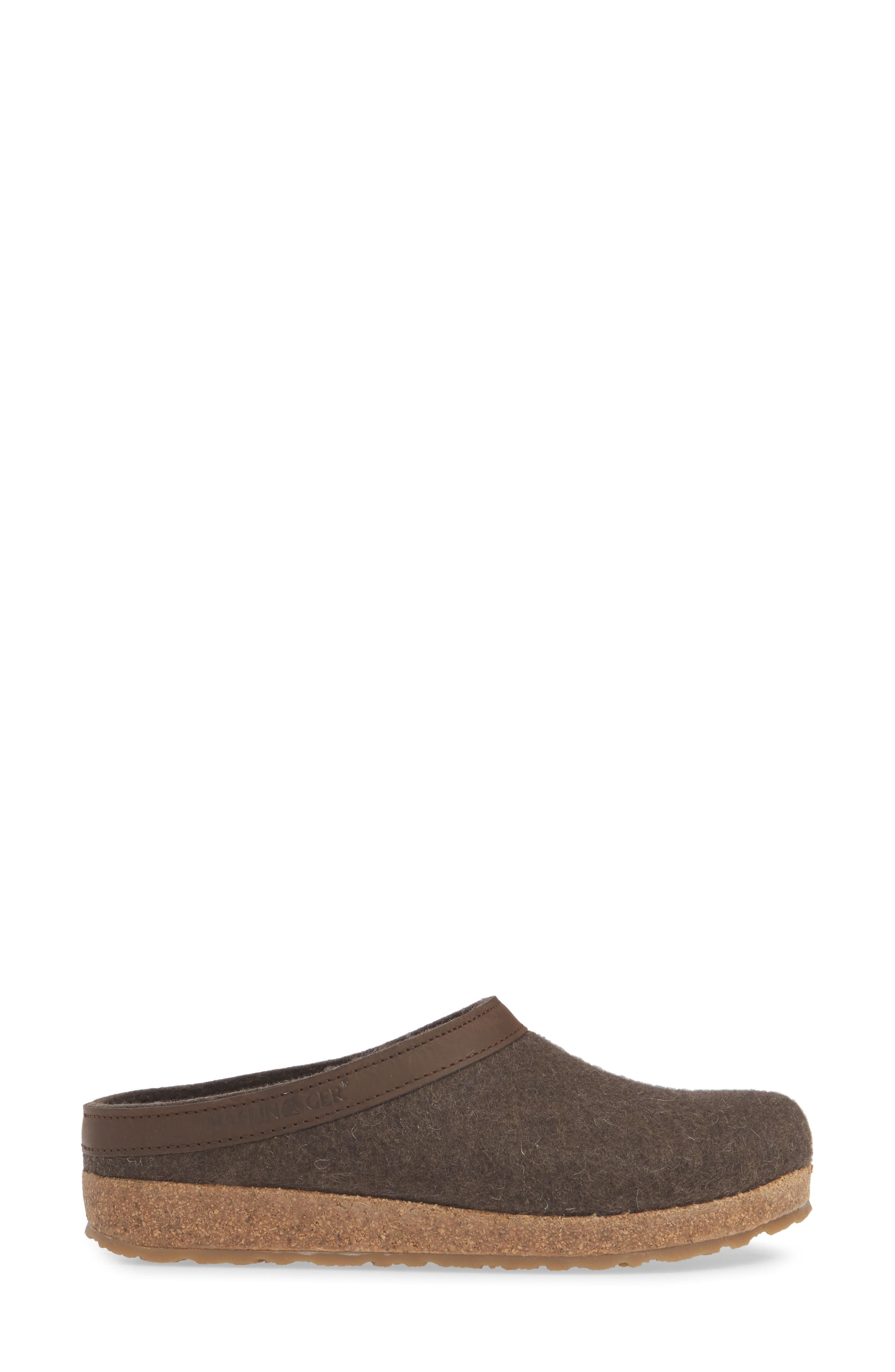 Haflinger Grizzly Clog Slipper, Alternate, color, 