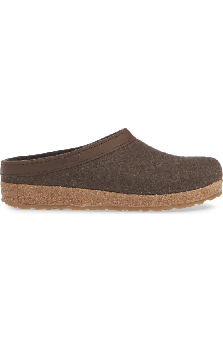 Haflinger Grizzly Clog Slipper, Alternate, color,