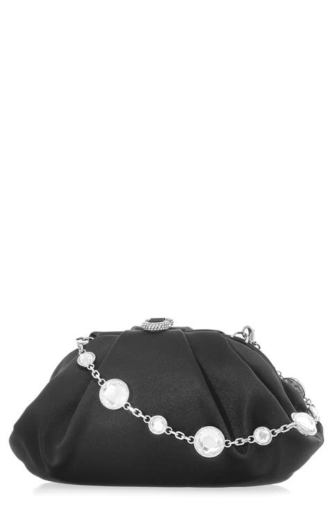 Gemma Satin Clutch