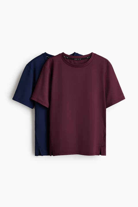 2-pack sports shirts with drymove