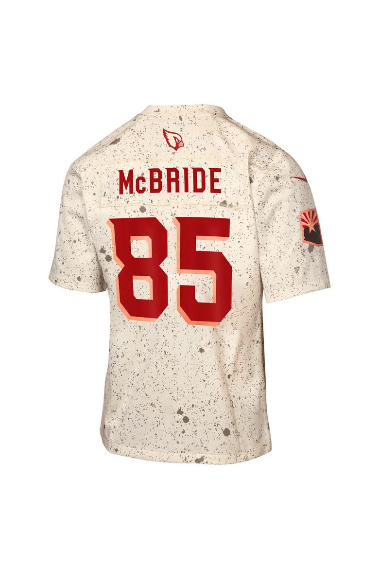 Youth Nike Trey McBride Natural Arizona Cardinals 2025 Rivalries Collection Game Jersey, Alternate, color, Natural