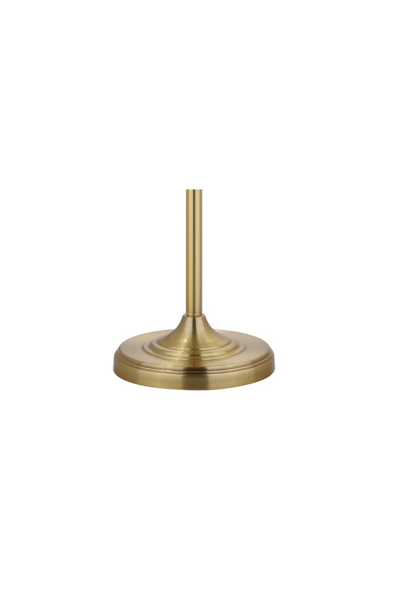 Harper Crystal / Metal LED Floor Lamp, Alternate, color, Brass Gold/Clear