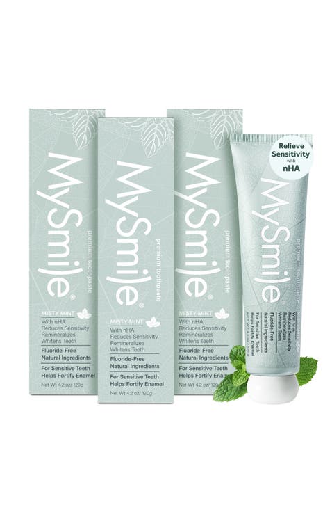 Nano-Hydroxyapatite Toothpaste for Sensitive Teeth