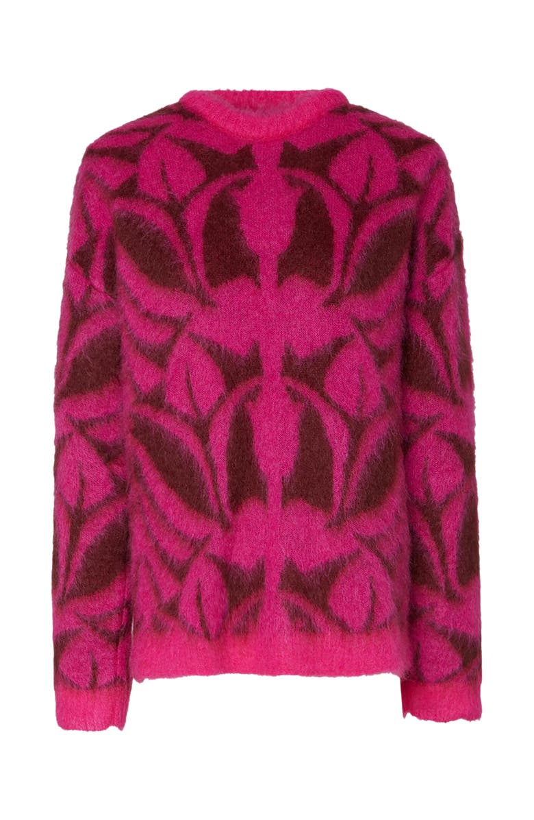 La DoubleJ Camden Jumper Bordeaux Fuchsia, Alternate, color, Bordeaux Fuchsia
