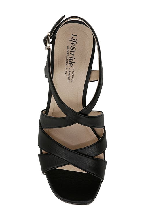 LIFESTRIDE LIFESTRIDE ADRIANNA SLINGBACK PLATFORM SANDAL