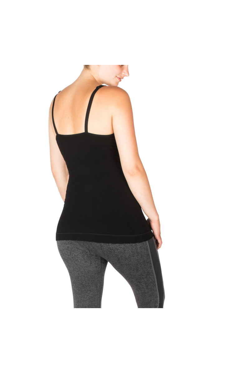 Modern Eternity Maternity Hannah Rayon Yoga Nursing Tank, Alternate, color, Black