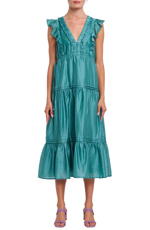 Rhaella Tiered Maxi Dress