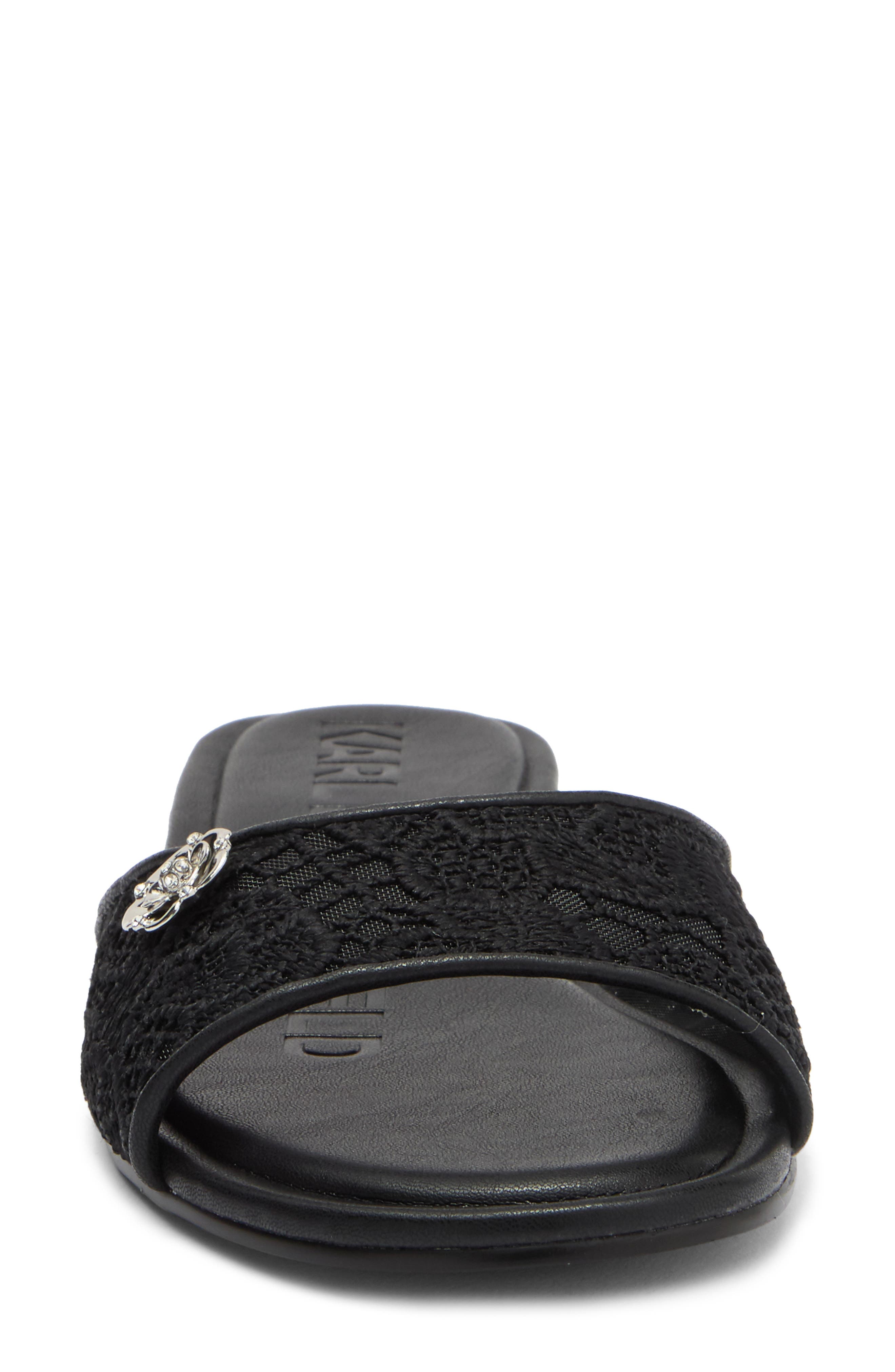 KARL LAGERFELD PARIS Celin Slide Sandal, Alternate, color, 