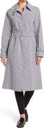 BOSS HUGO BOSS Cosephina Check Print Coat
