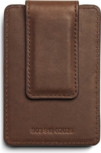 Shinola Money Clip Card Case | Nordstrom