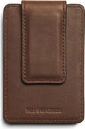 Shinola Money Clip Card Case