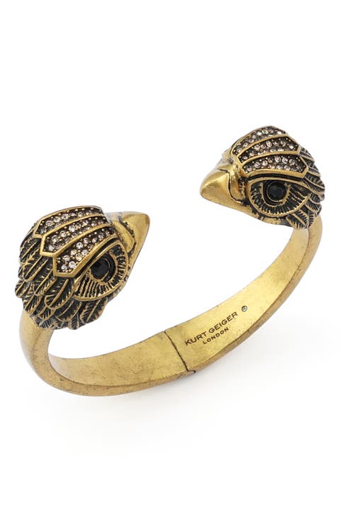 Large Eagle Hinge Bangle