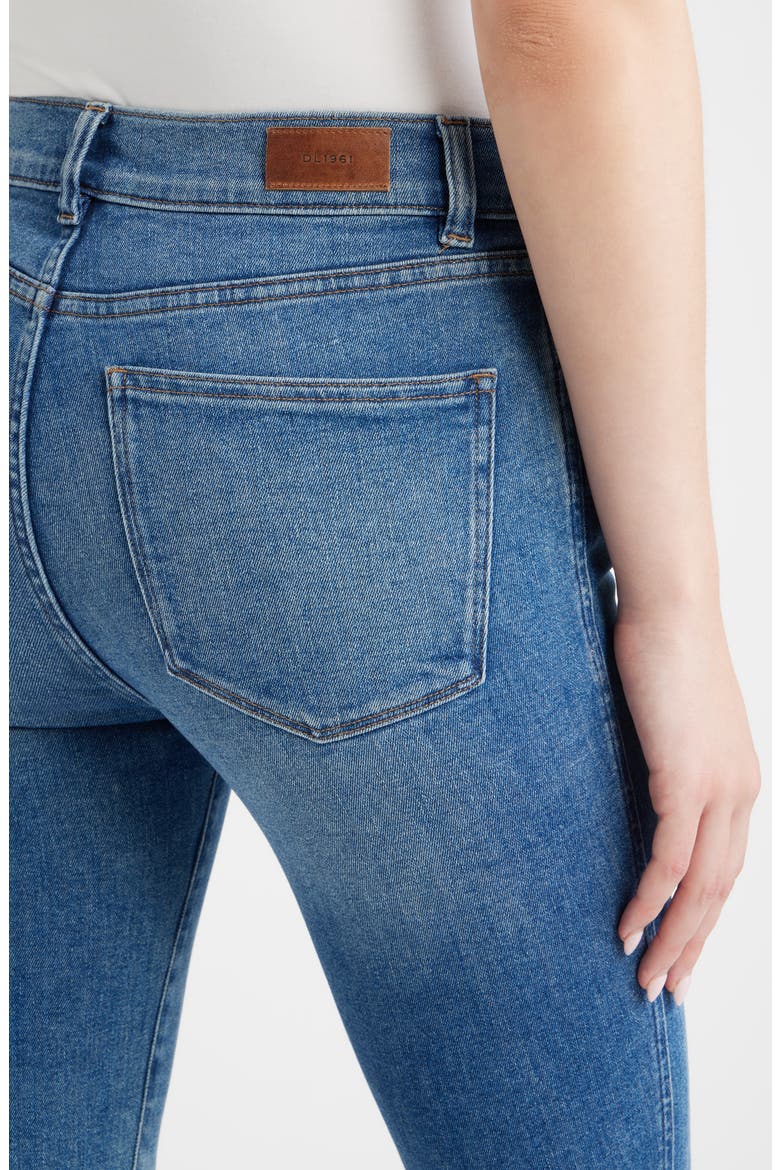 Mara Instasculpt™ Mid Rise Ankle Straight Leg Jeans, Alternate, color, CRISP AIR