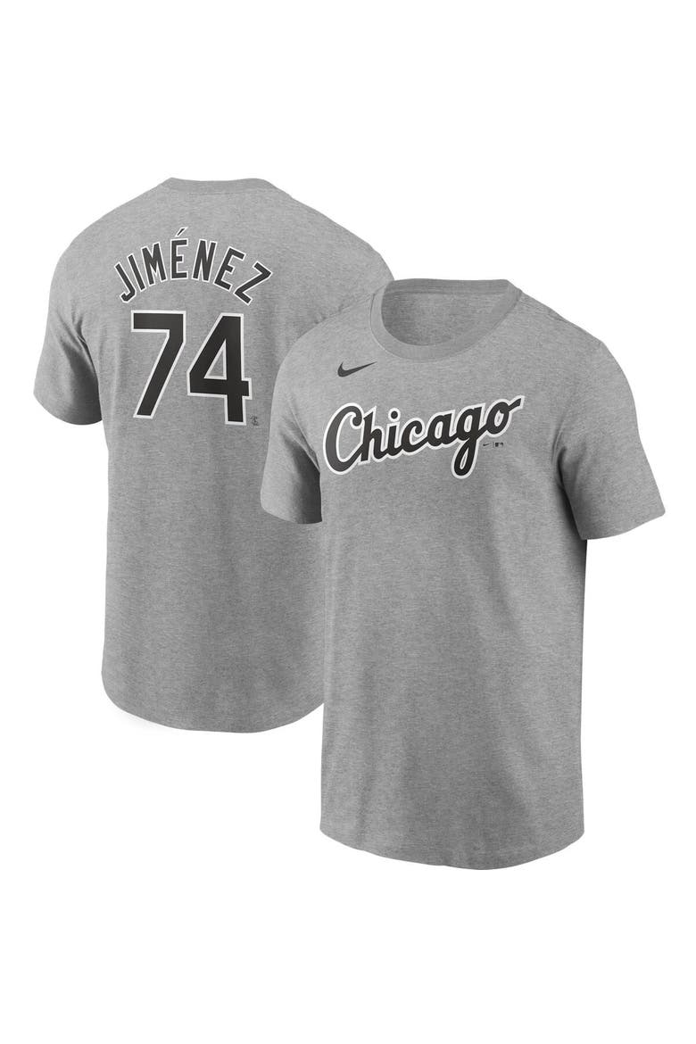 Men's Nike  Heather Gray Chicago White Sox Name & Number T-Shirt, Main, color, Heather Gray